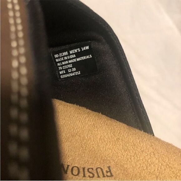 Dockers leather slide sandals